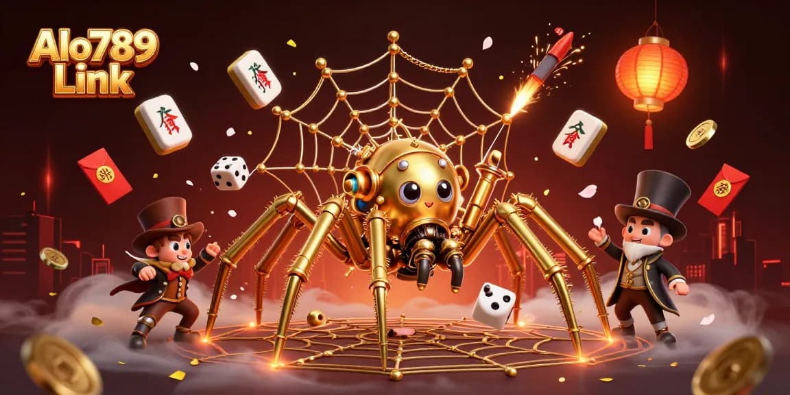 Engage with the exciting Alo789 Link through dynamic steampunk casino visuals and captivating game elements.