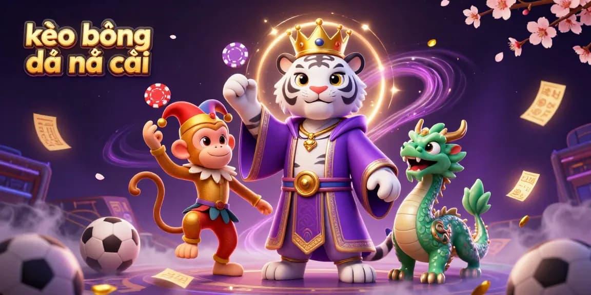 Get insights on kèo bóng đá nhà cái with dynamic sports betting visuals and engaging characters.