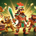 Experience excitement at fb88 with a vibrant 3D casino illustration showcasing dynamic gaming elements.